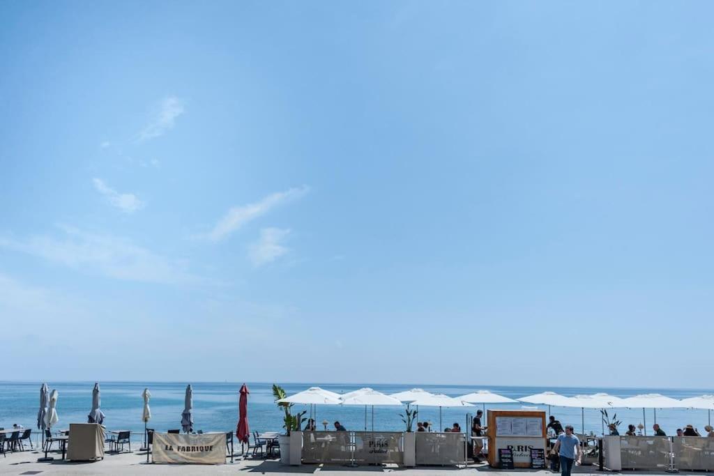 Superbe Studio Avec Terrasse En Front De Mer Μεντόν Εξωτερικό φωτογραφία